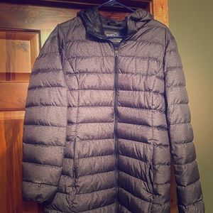 Adorable denim blue Eddie Bauer jacket